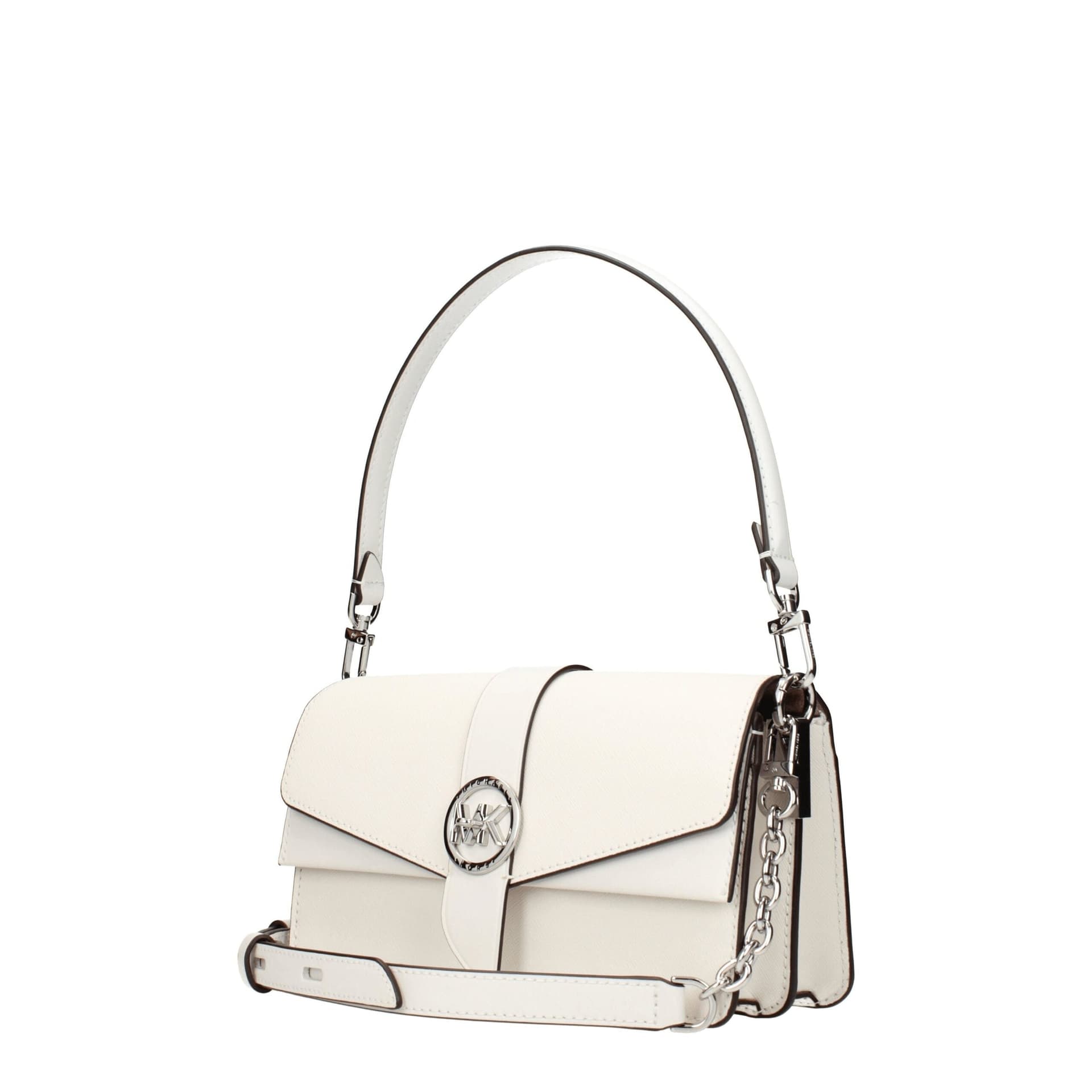 Michael Kors White Leather Handbag - 2