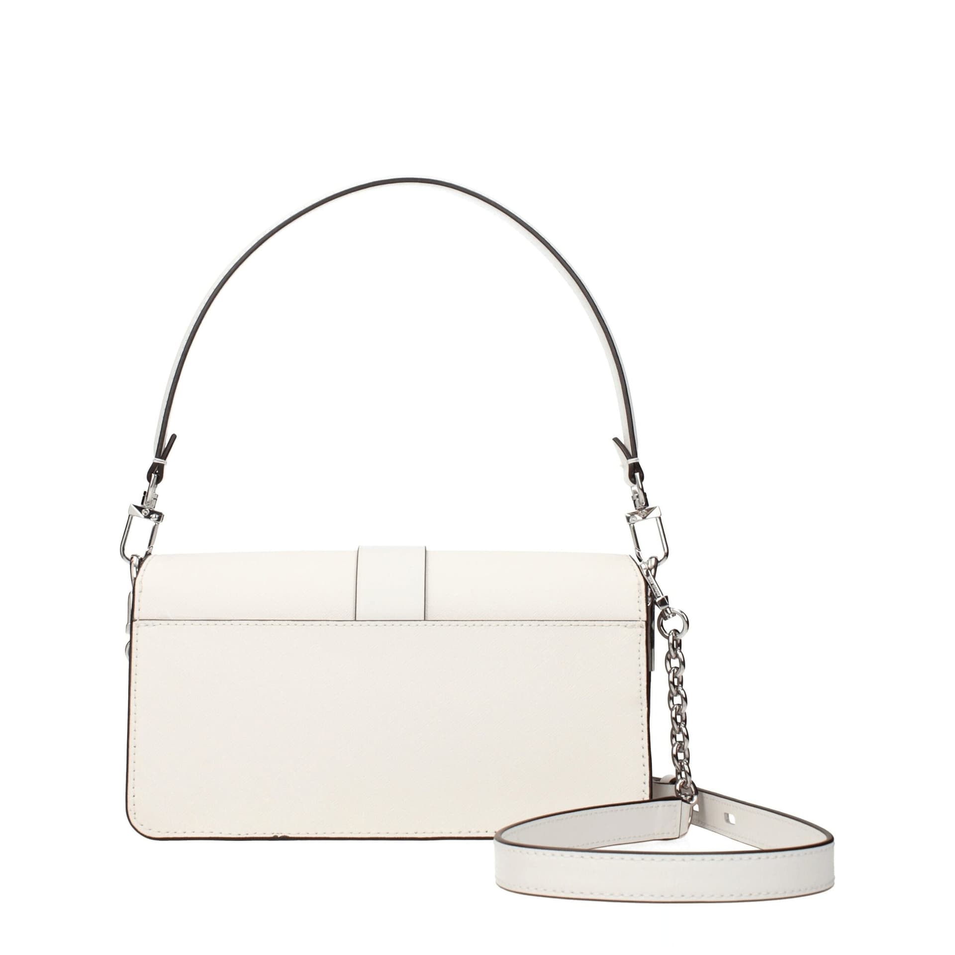 Michael Kors White Leather Handbag - 3