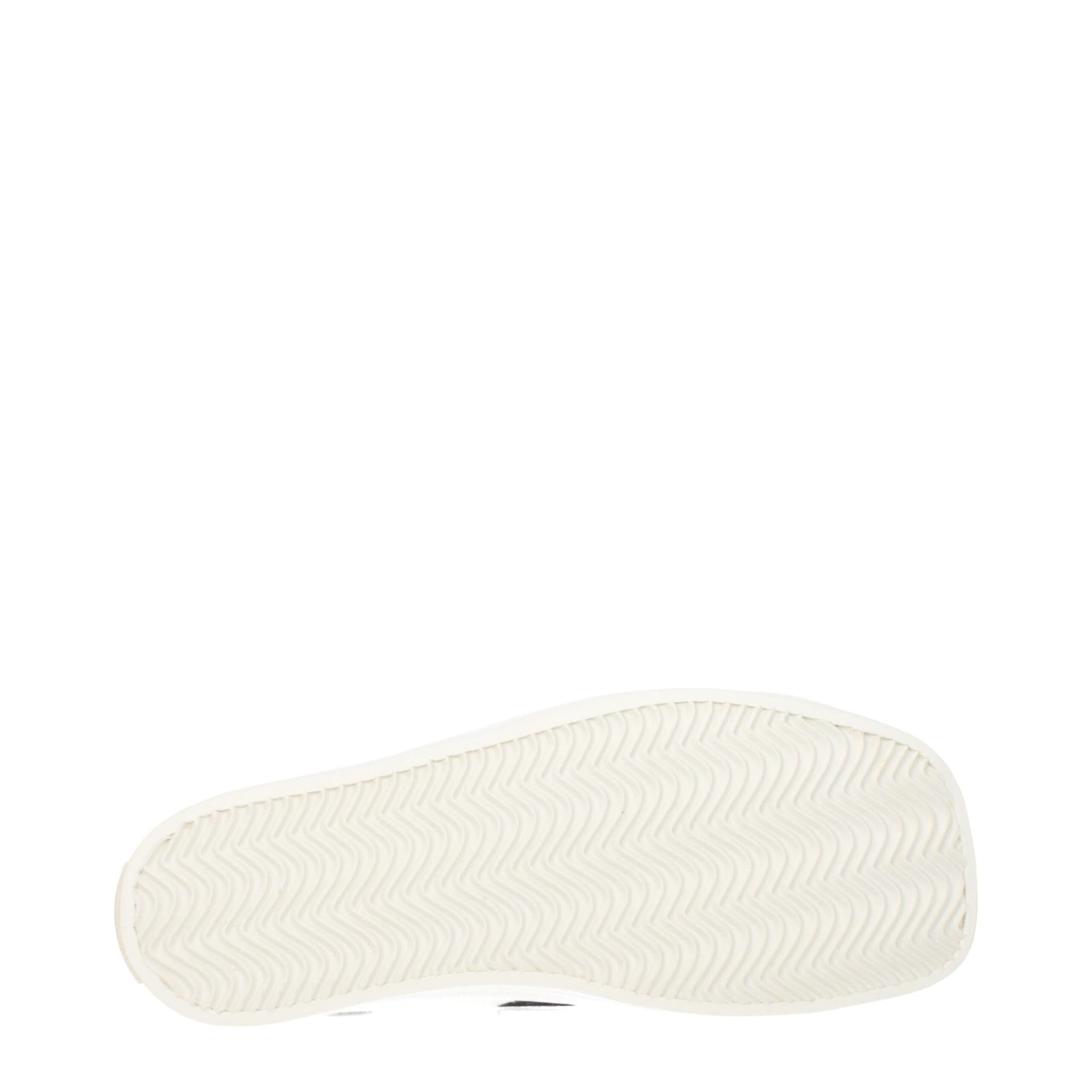 Moschino White Fabric Low Top Sneakers - 5