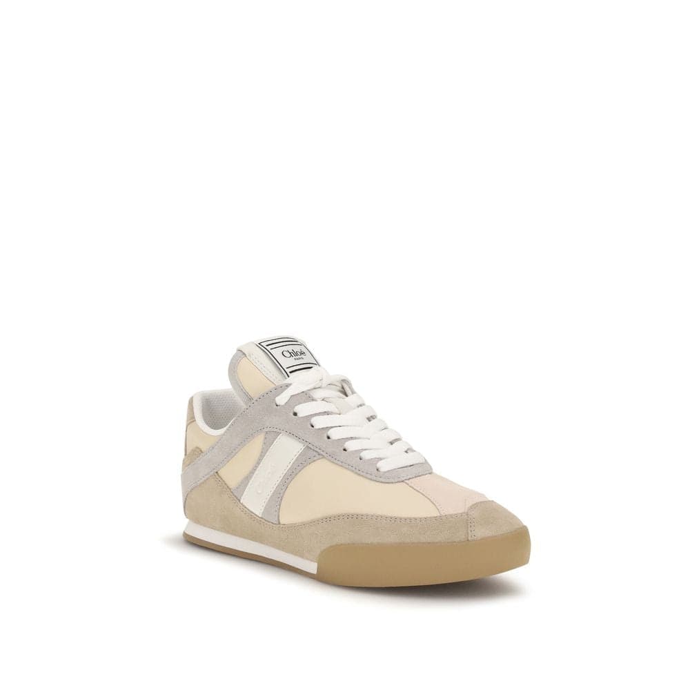 Chloé Beige Calf Leather Bos Taurus Athletic Sneakers - 2