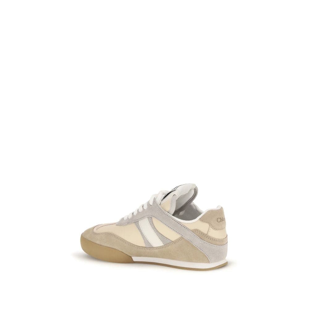 Chloé Beige Calf Leather Bos Taurus Athletic Sneakers - 3