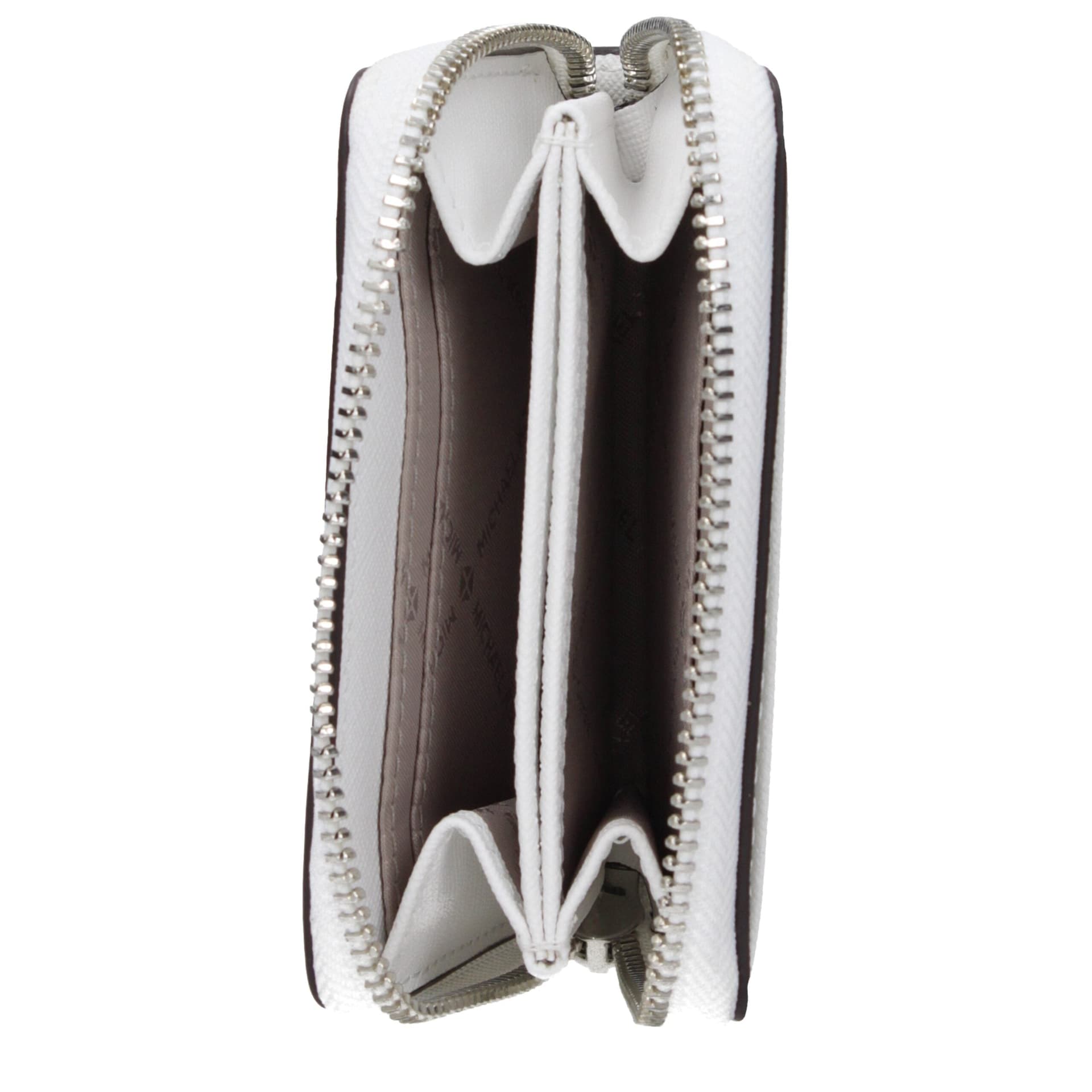 Michael Kors White Leather Cardholder - 3