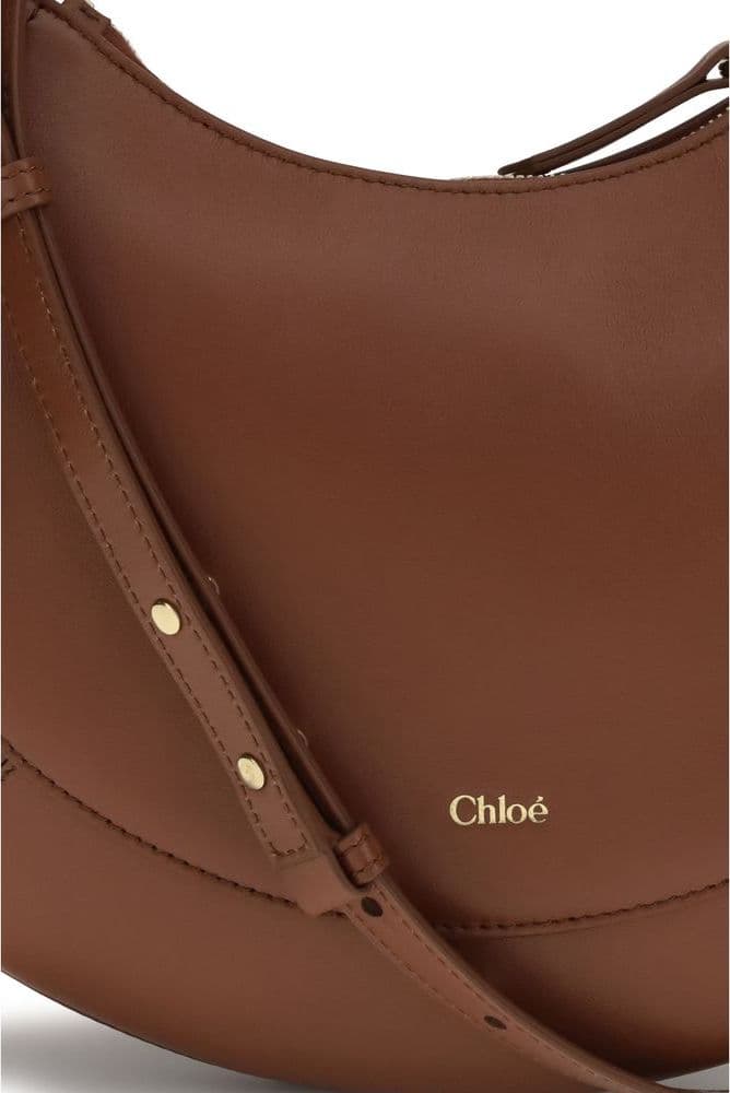 Chloé Brown Calf Leather Bos Taurus Shoulder Bag - 4