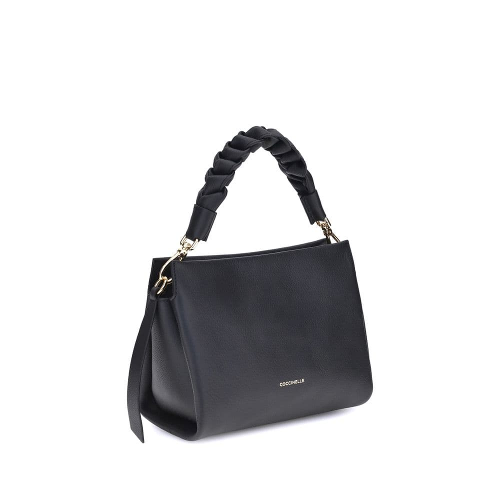 Coccinelle Black Calf Leather Bos Taurus Handbag - 2