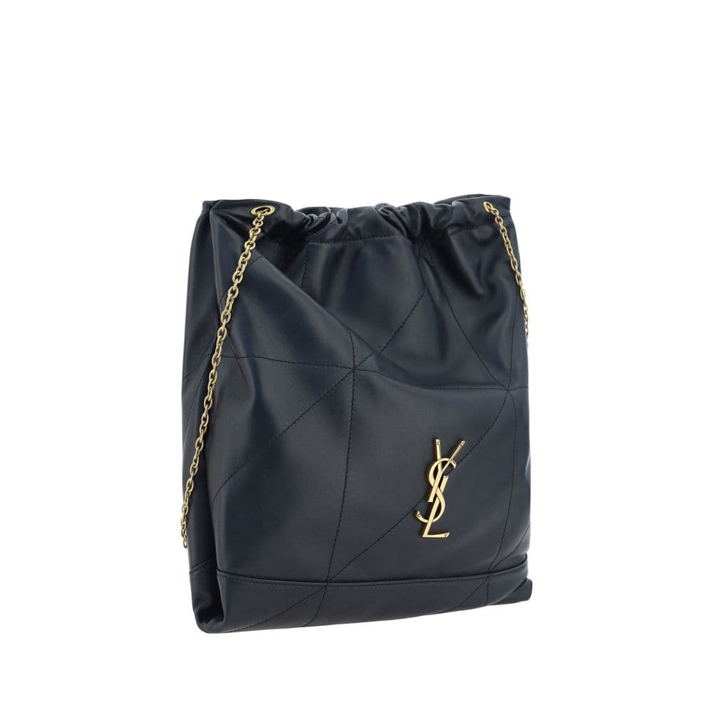 Saint Laurent Black Lamb Ovis Aries Aries Shoulder Bag - 2