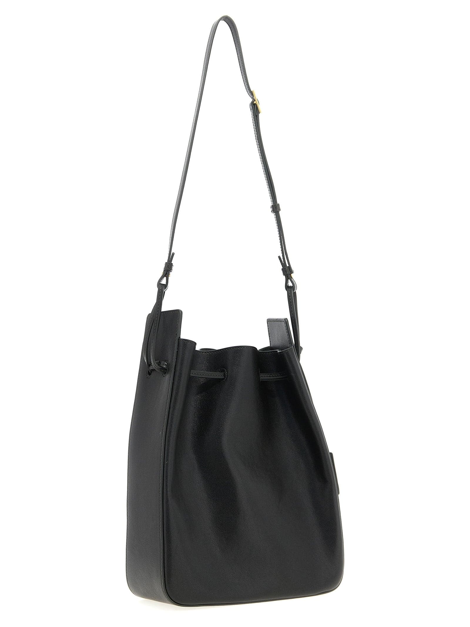Saint Laurent Bicolor Calfskin Crossbody Bag - 2