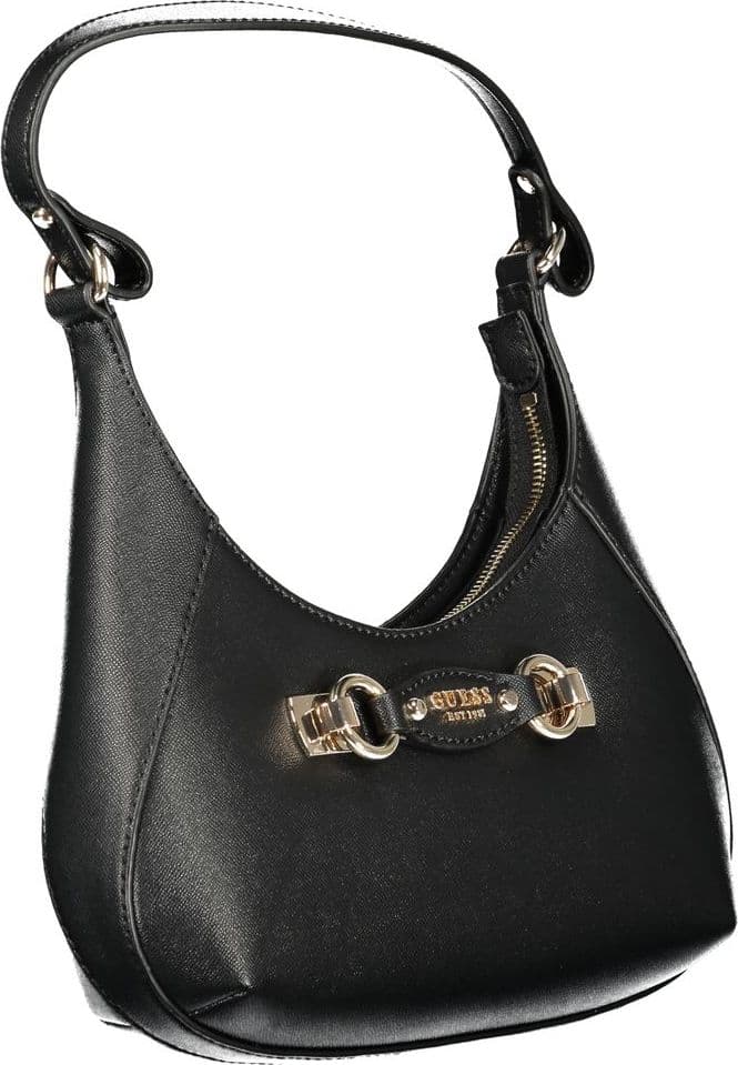 Guess Jeans Nero Poliuretano Womens Handbag - 3