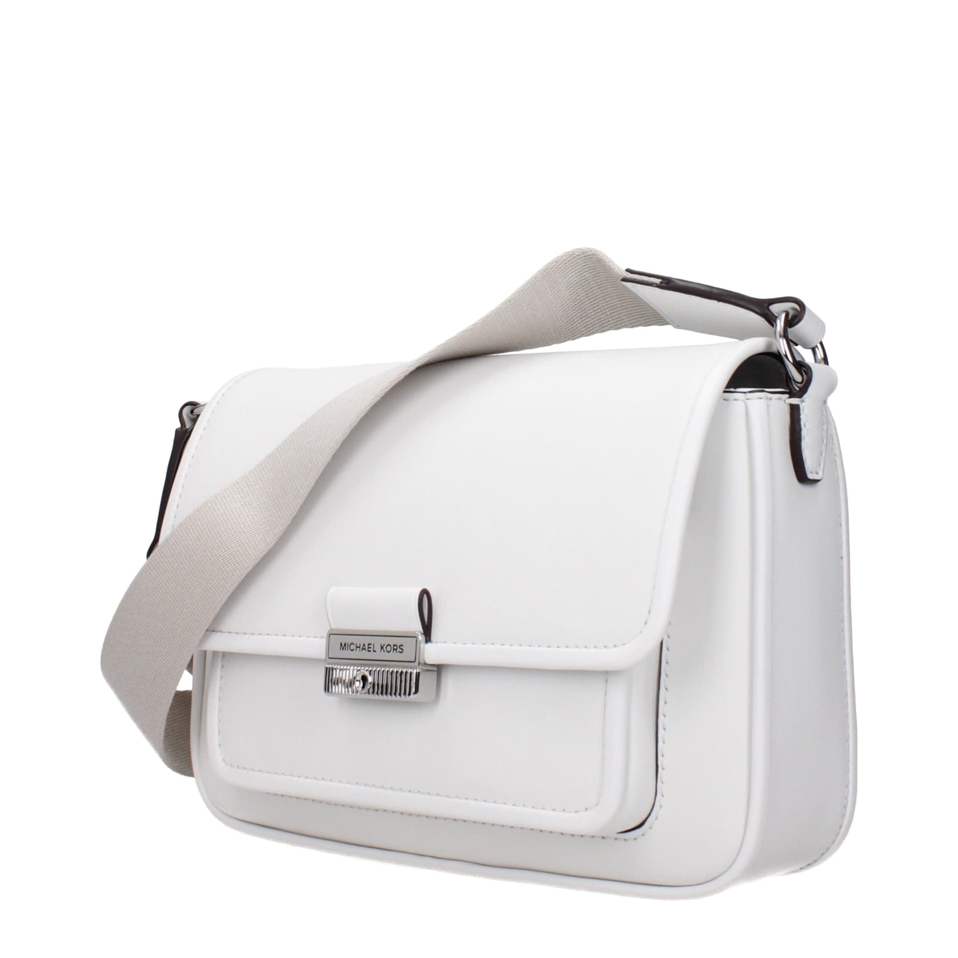 Michael Kors White Leather Crossbody Bag - 2