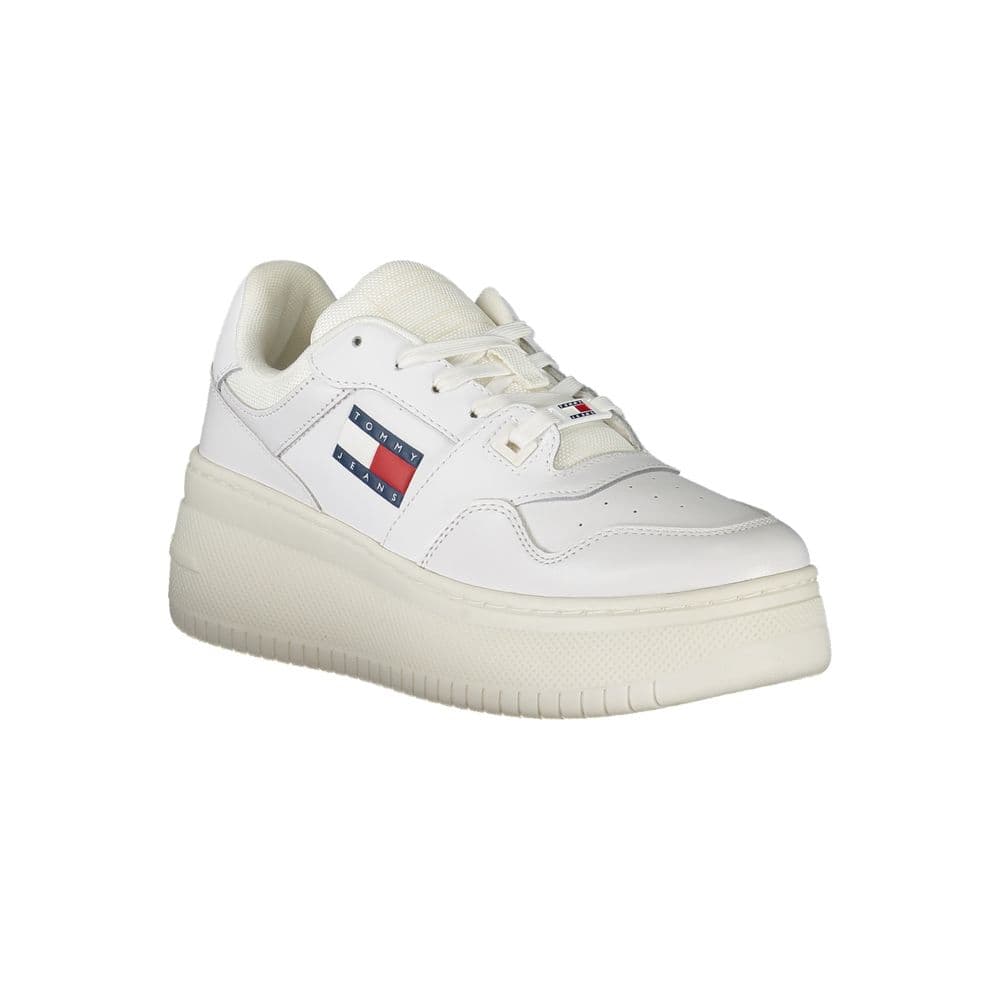 Tommy Hilfiger Bianco Leather Women Sneaker - 2