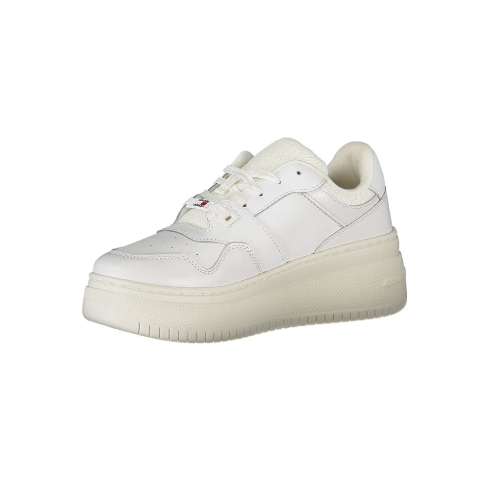 Tommy Hilfiger Bianco Leather Women Sneaker - 3