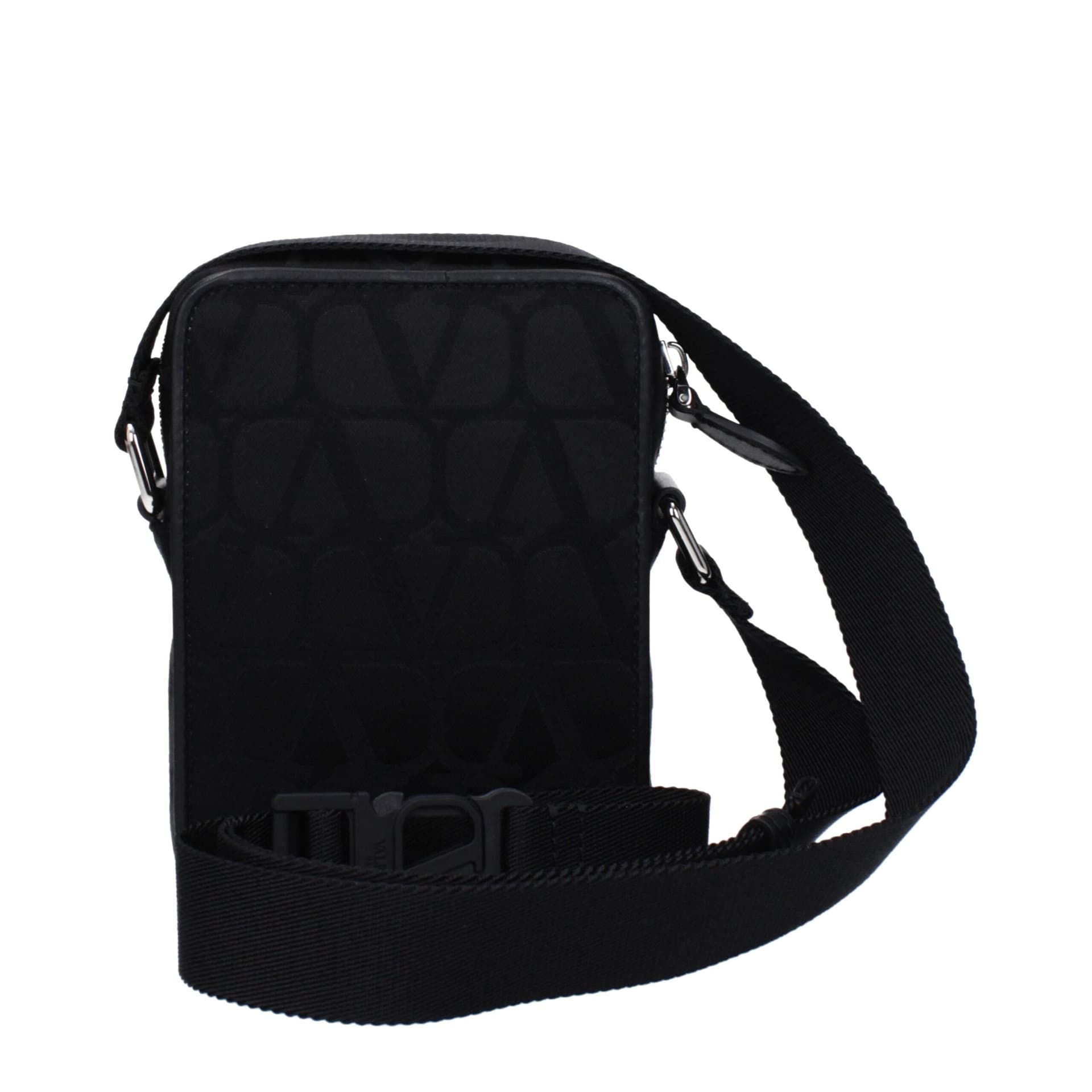 Valentino Garavani Black Fabric Crossbody Bag - 3