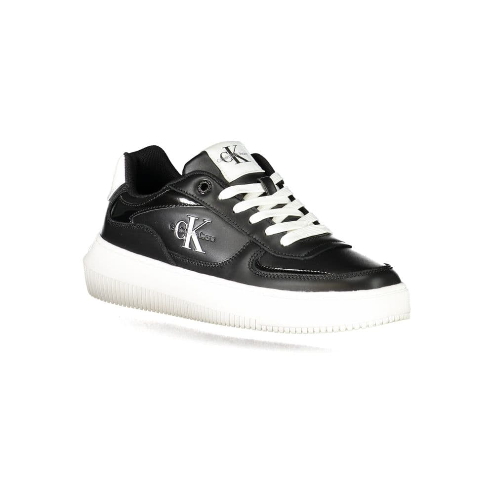 Calvin Klein Black Polyurethane Women Sneaker - 2