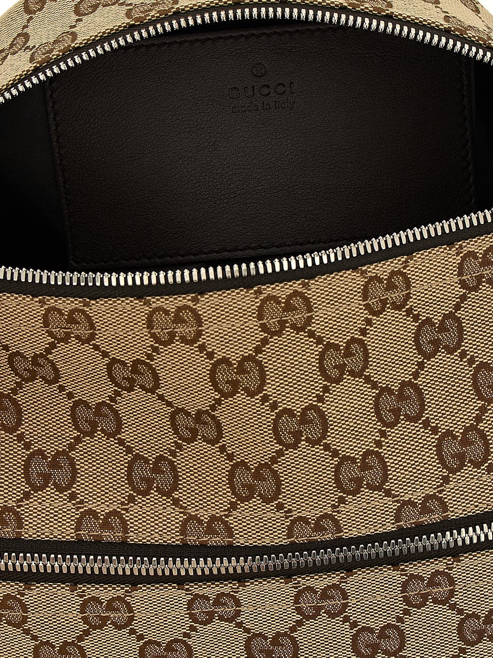 Gucci Beige Polyester Crossbody Bag - 4