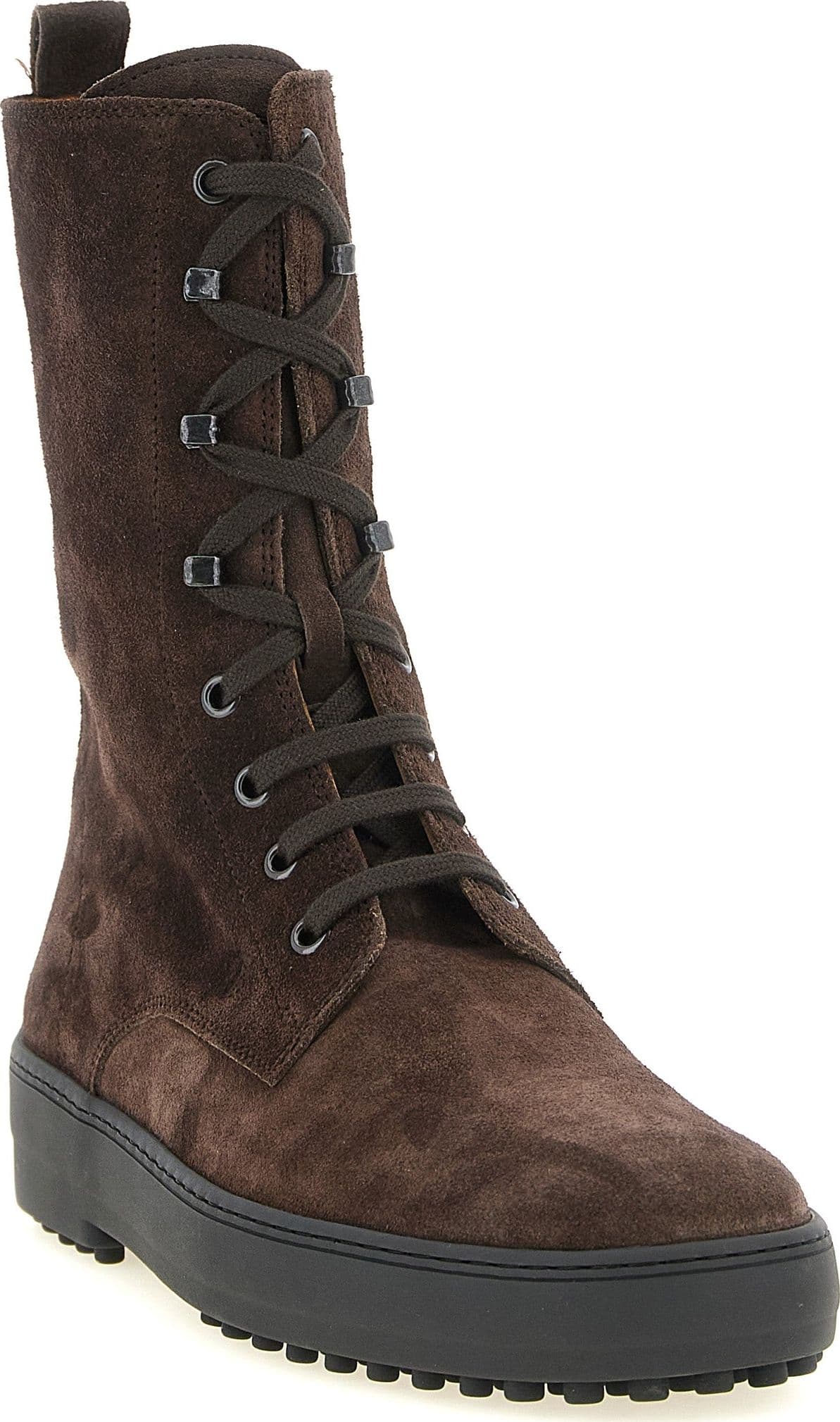 Tod's Brown Calfskin Ankle Boots - 2