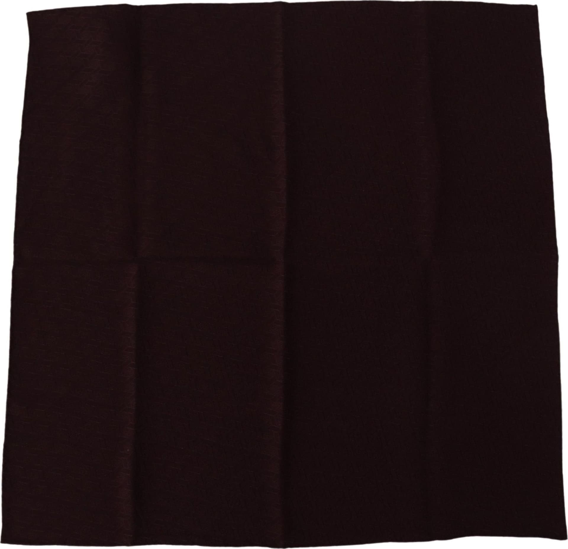 Dolce & Gabbana Brown Silk Blend Square Wrap Handkerchief Scarf - 2
