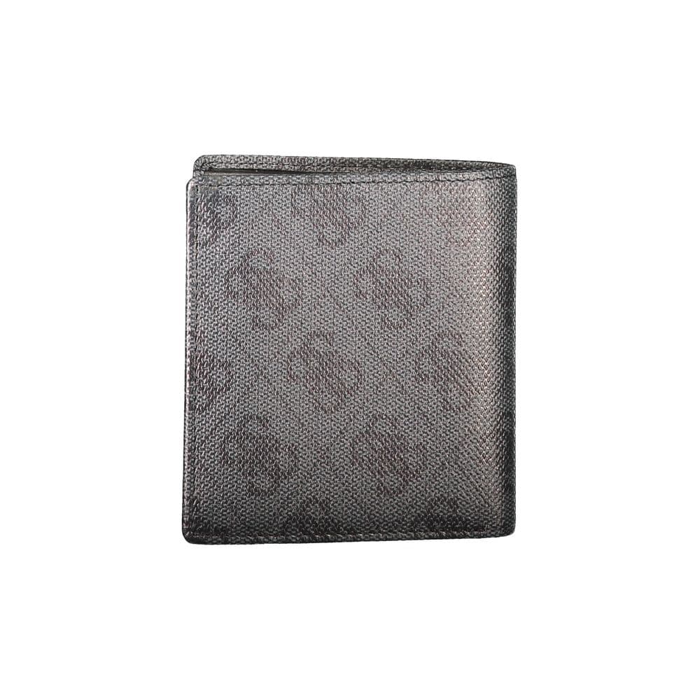 Guess Jeans Black Leather Men's Wallet - 2