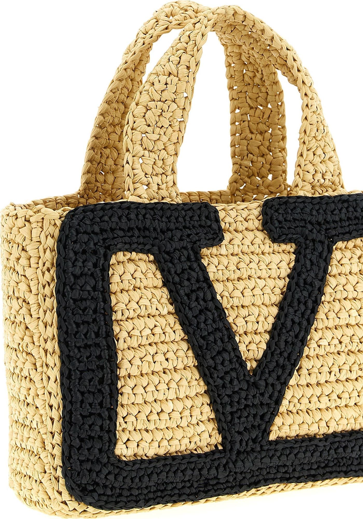 Valentino Garavani Black Viscose Tote Bag - 3