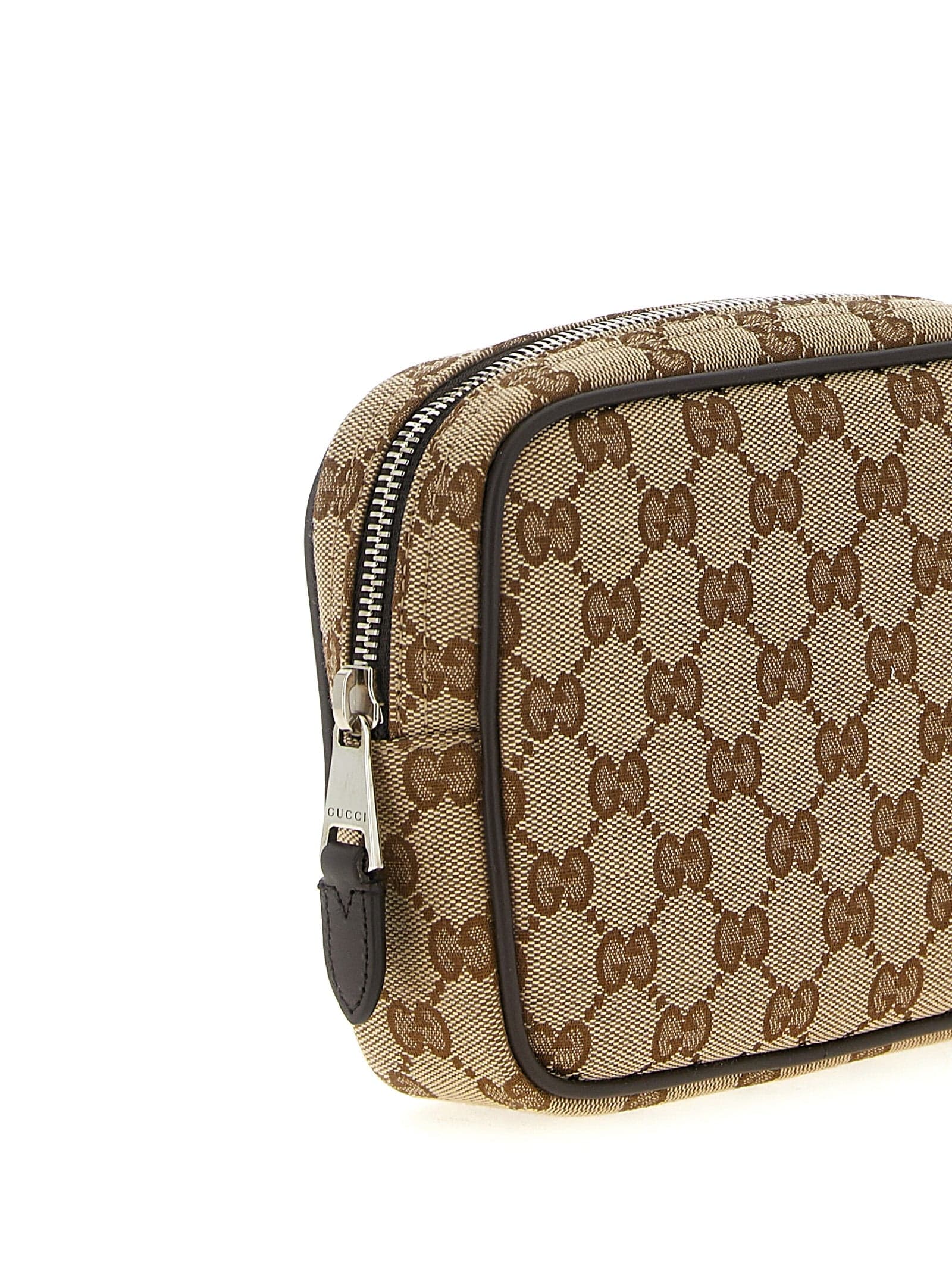 Gucci Beige Polyester Crossbody Bag - 3