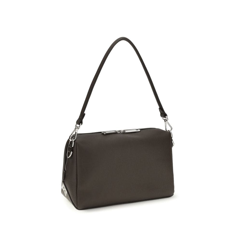 Fendi Brown Calf Leather Bos Taurus Shoulder Bag - 2