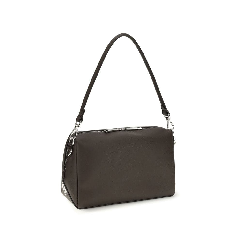 Fendi Brown Calf Leather Bos Taurus Shoulder Bag - 3