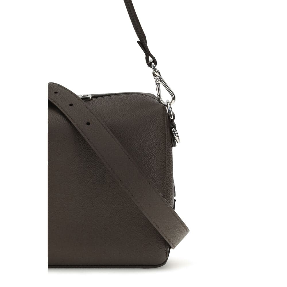Fendi Brown Calf Leather Bos Taurus Shoulder Bag - 4