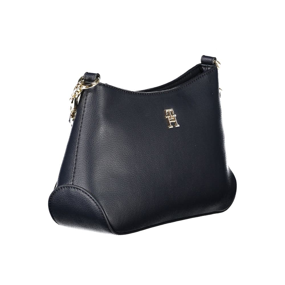 Tommy Hilfiger Blue Polyester Women Shoulder Bag - 3