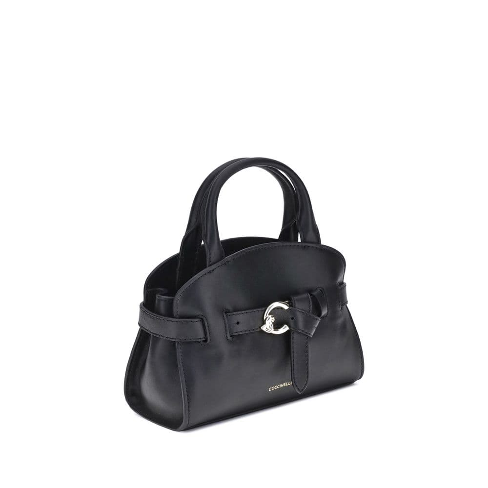 Coccinelle Black Calf Leather Bos Taurus Handbag - 2