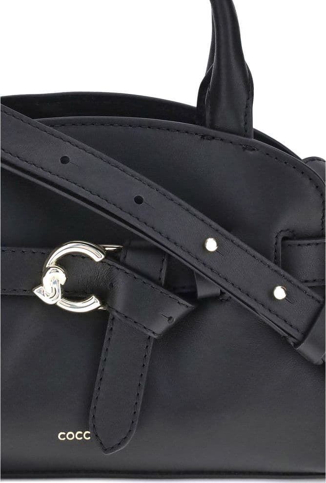 Coccinelle Black Calf Leather Bos Taurus Handbag - 4