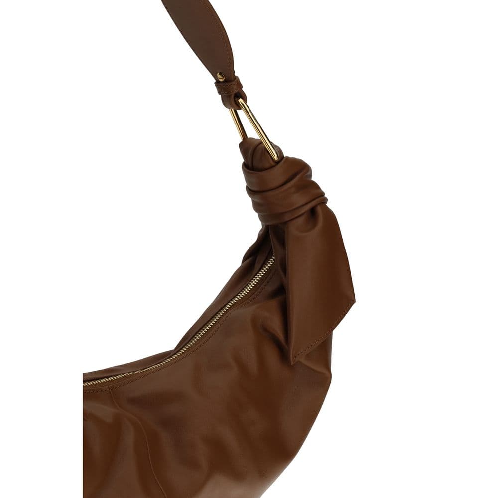 Coccinelle Brown Calf Leather Bos Taurus Shoulder Bag - 4