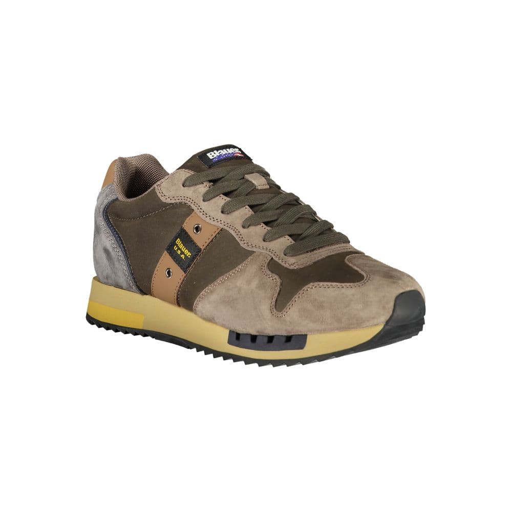 Blauer Green Leather Men Sneaker - 2