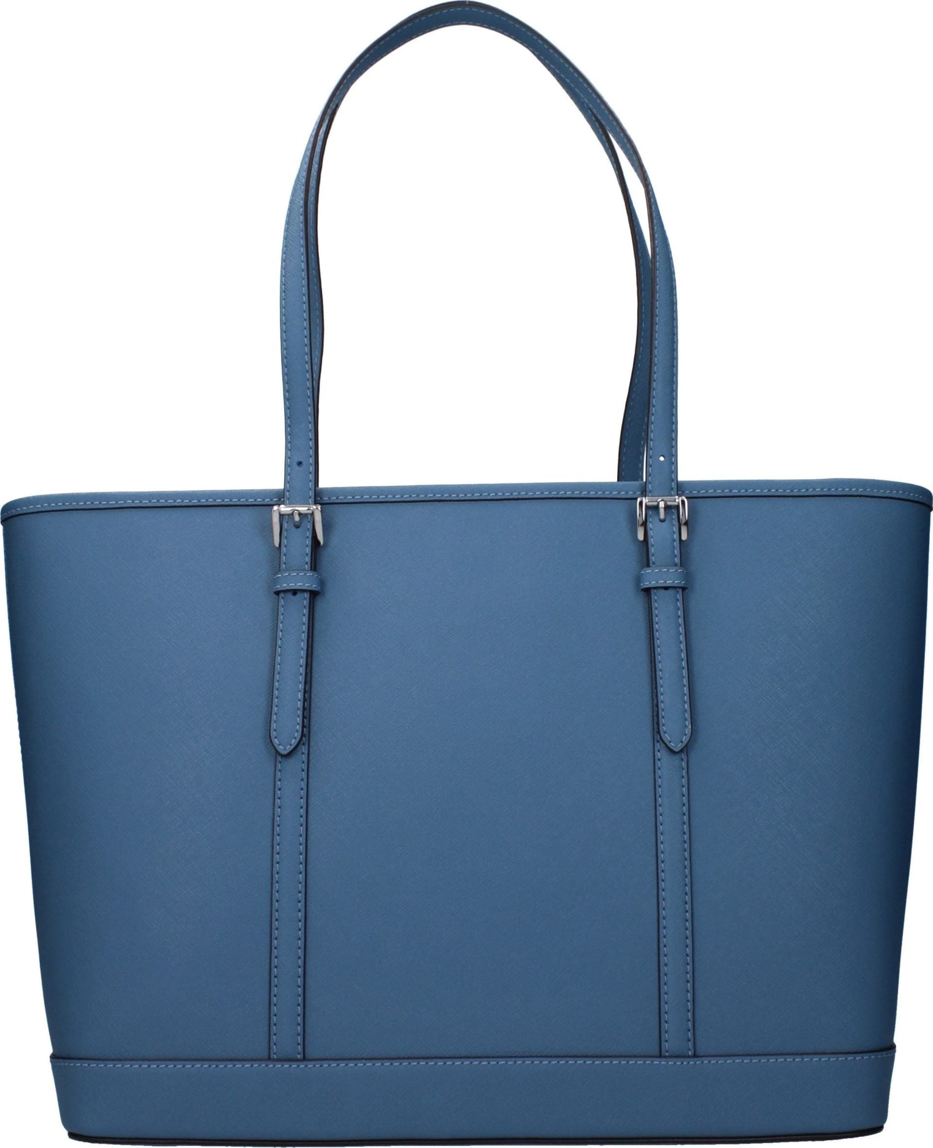 Michael Kors Blue Leather Shoulder Bag - 3