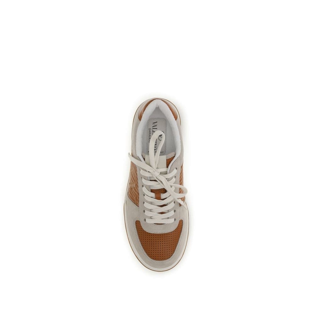 Valentino Garavani Multicolor Calf Leather Bos Taurus Athletic Sneakers - 4