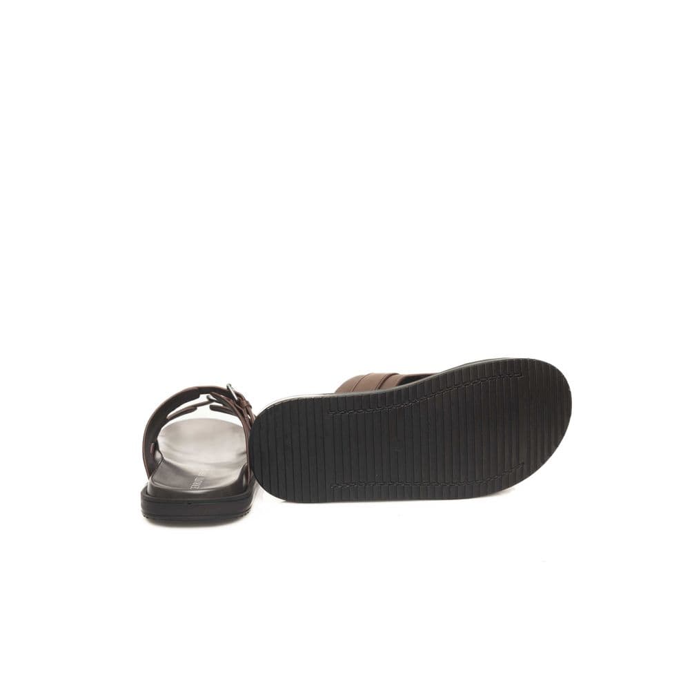 Cerruti 1881 Brown Cowhide Men Sandal - 4