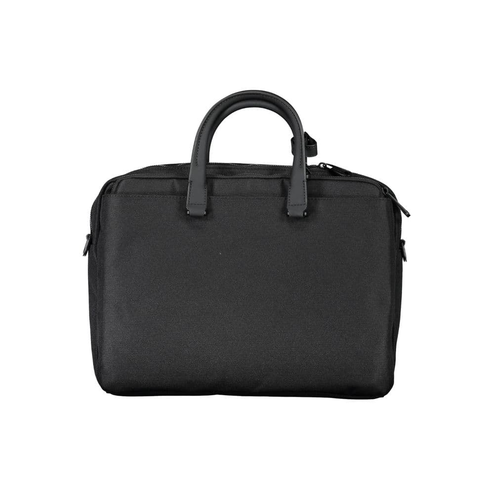 Calvin Klein Nero Polyester Men's Briefcase - 2