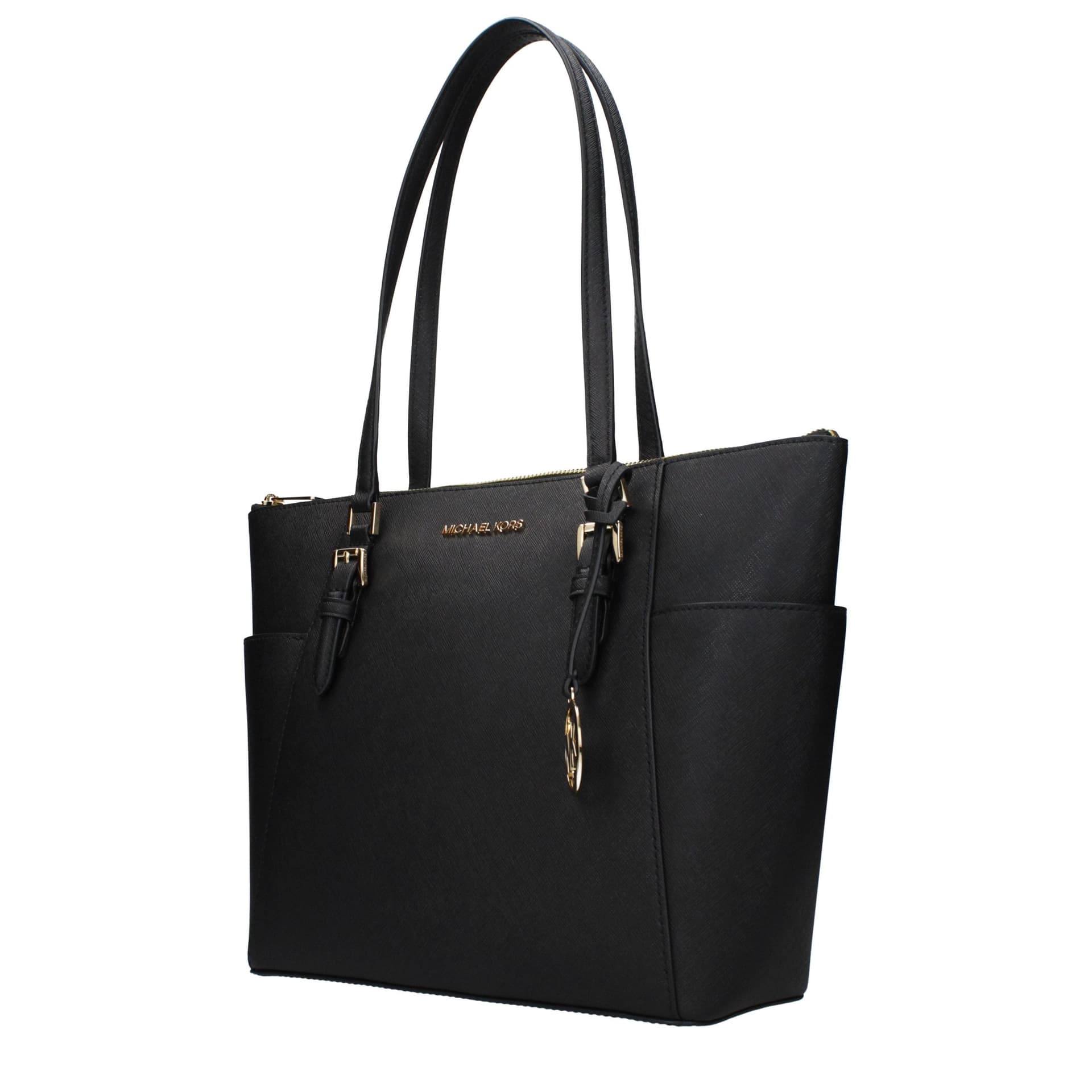 Michael Kors Black Leather Shoulder Bag - 2