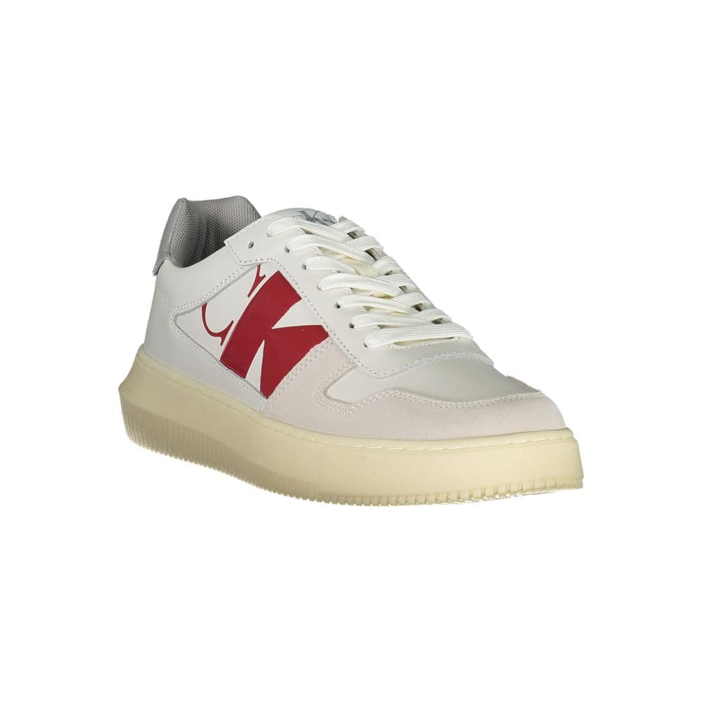 Calvin Klein Bianco Leather Men Sneaker - 2