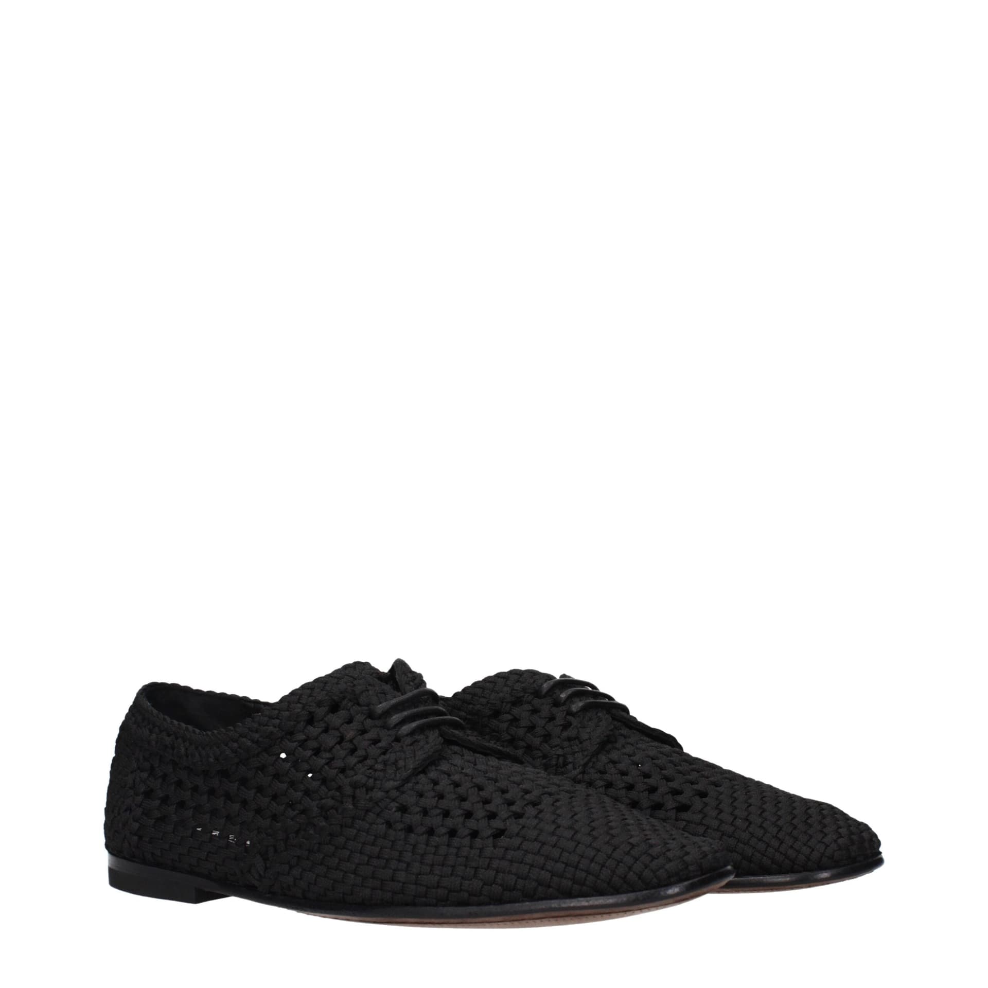 Dolce & Gabbana Black Fabric Oxfords And Derbies - 2