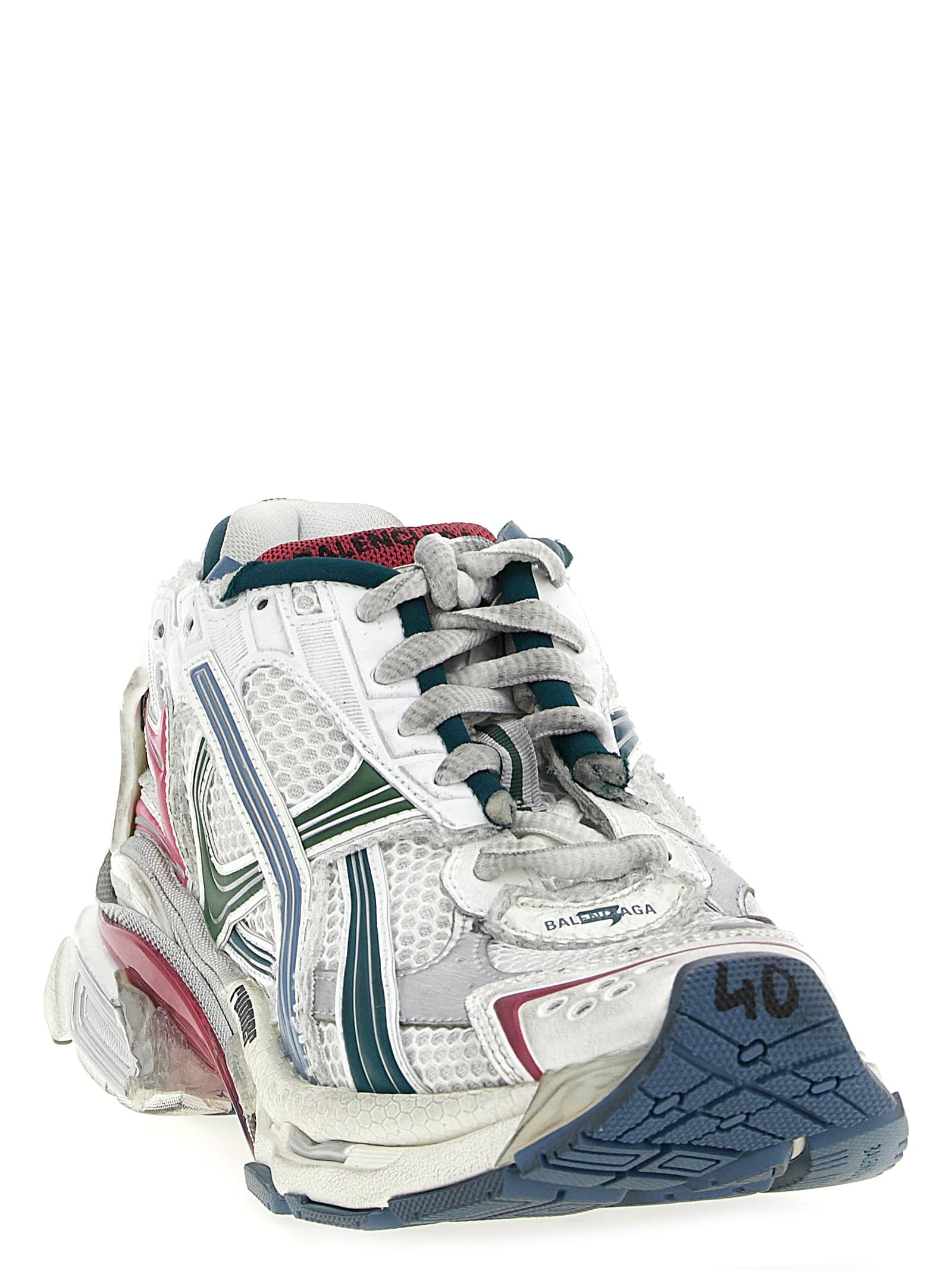 Balenciaga Multicolor Polyethylene Athletic Sneakers - 2