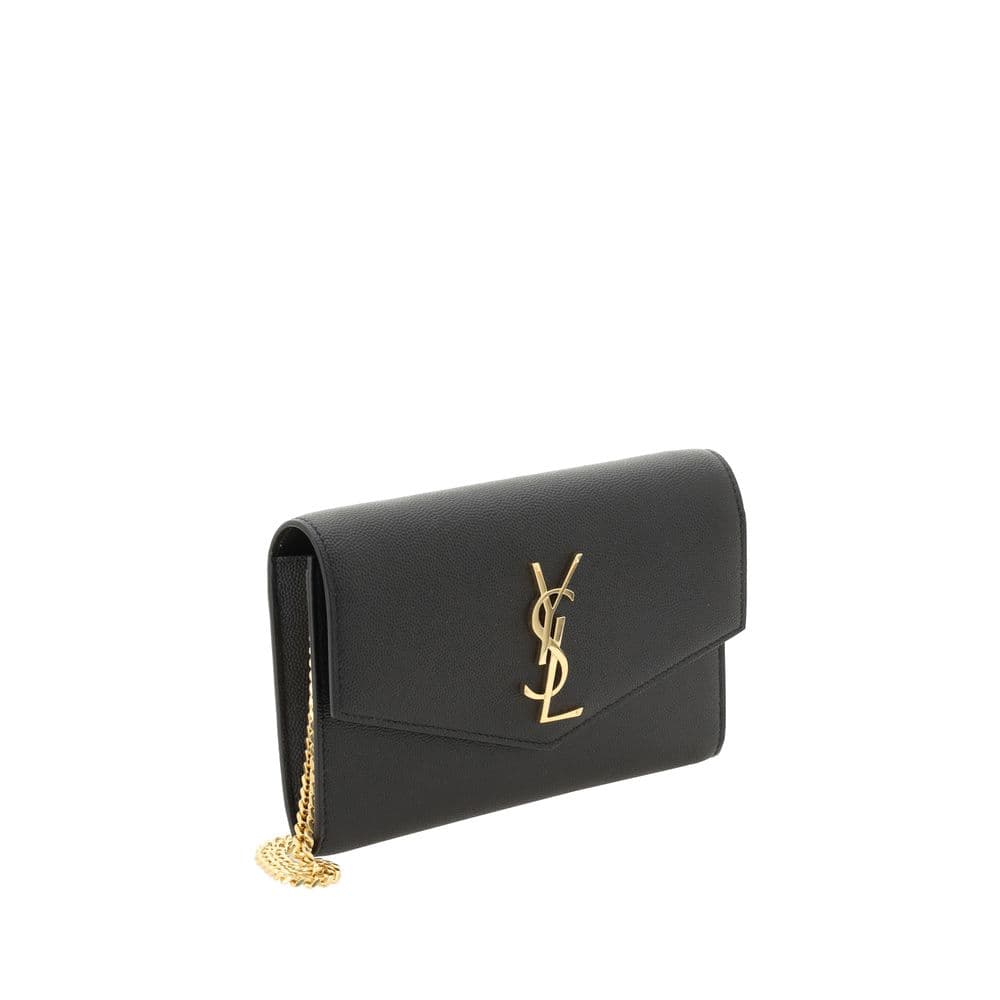 Saint Laurent Black Calf Leather Bos Taurus Wallet - 2