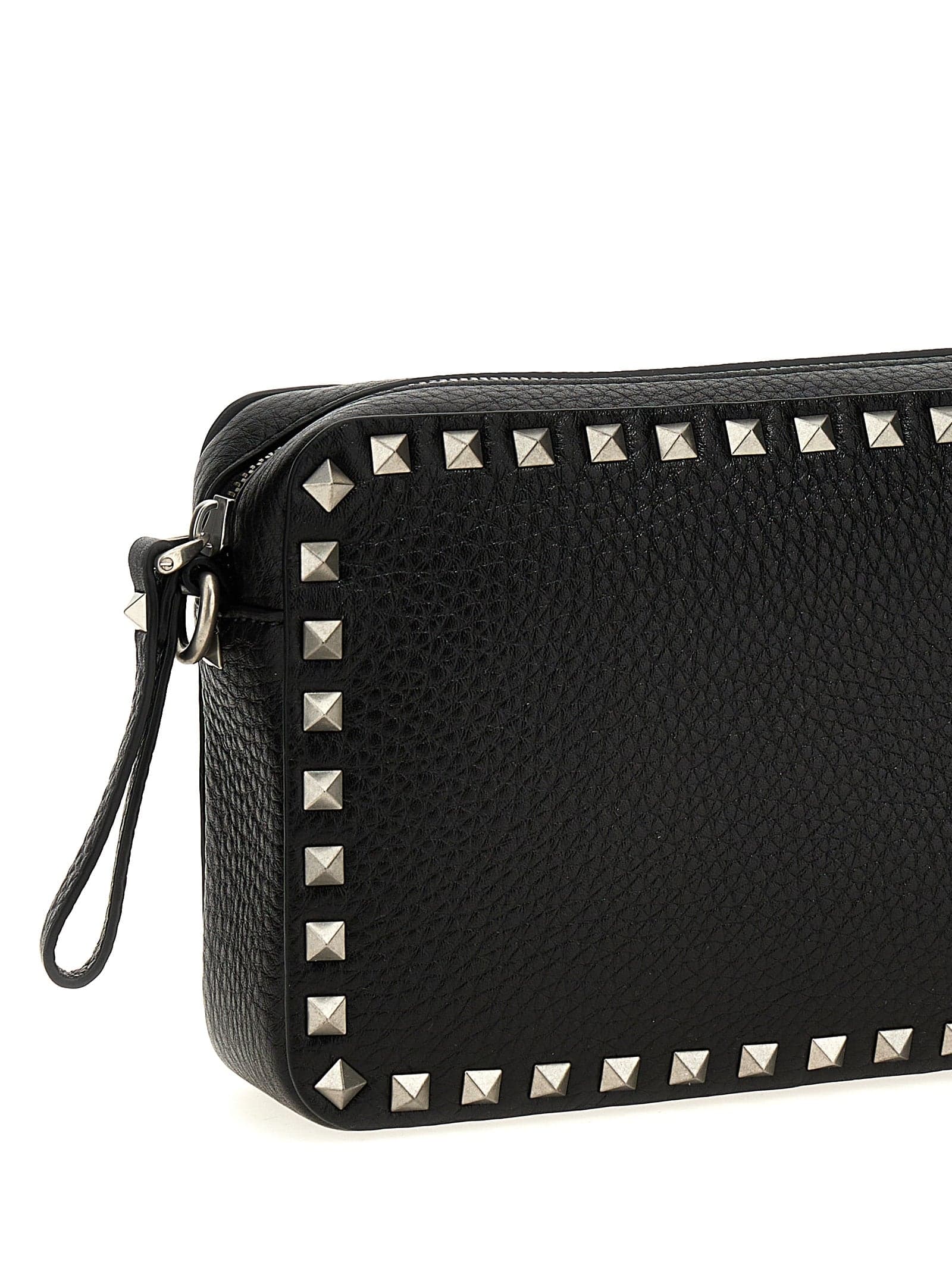 Valentino Garavani Black Calfskin Crossbody Bag - 3