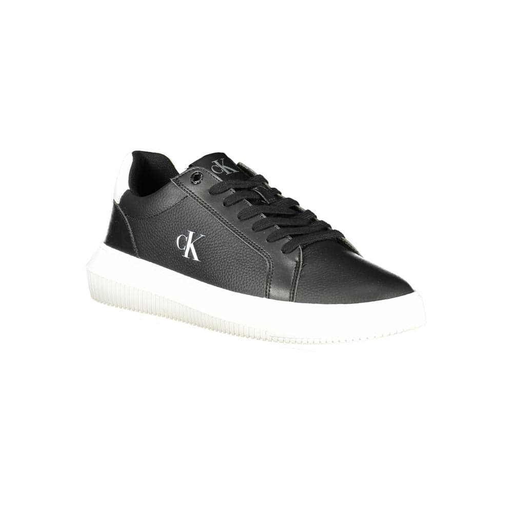 Calvin Klein Black Leather Men Sneaker - 2