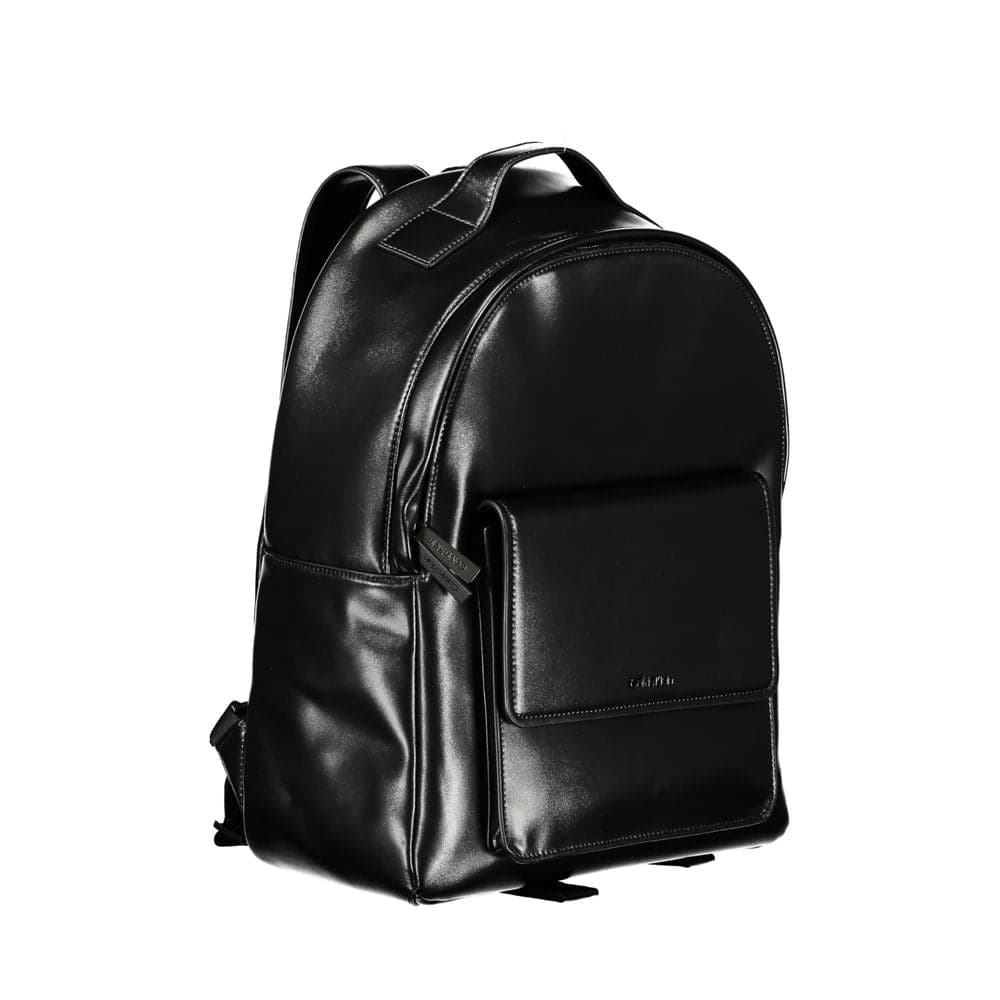 Calvin Klein Elegant Black Urban Backpack with Laptop Compartment - 3