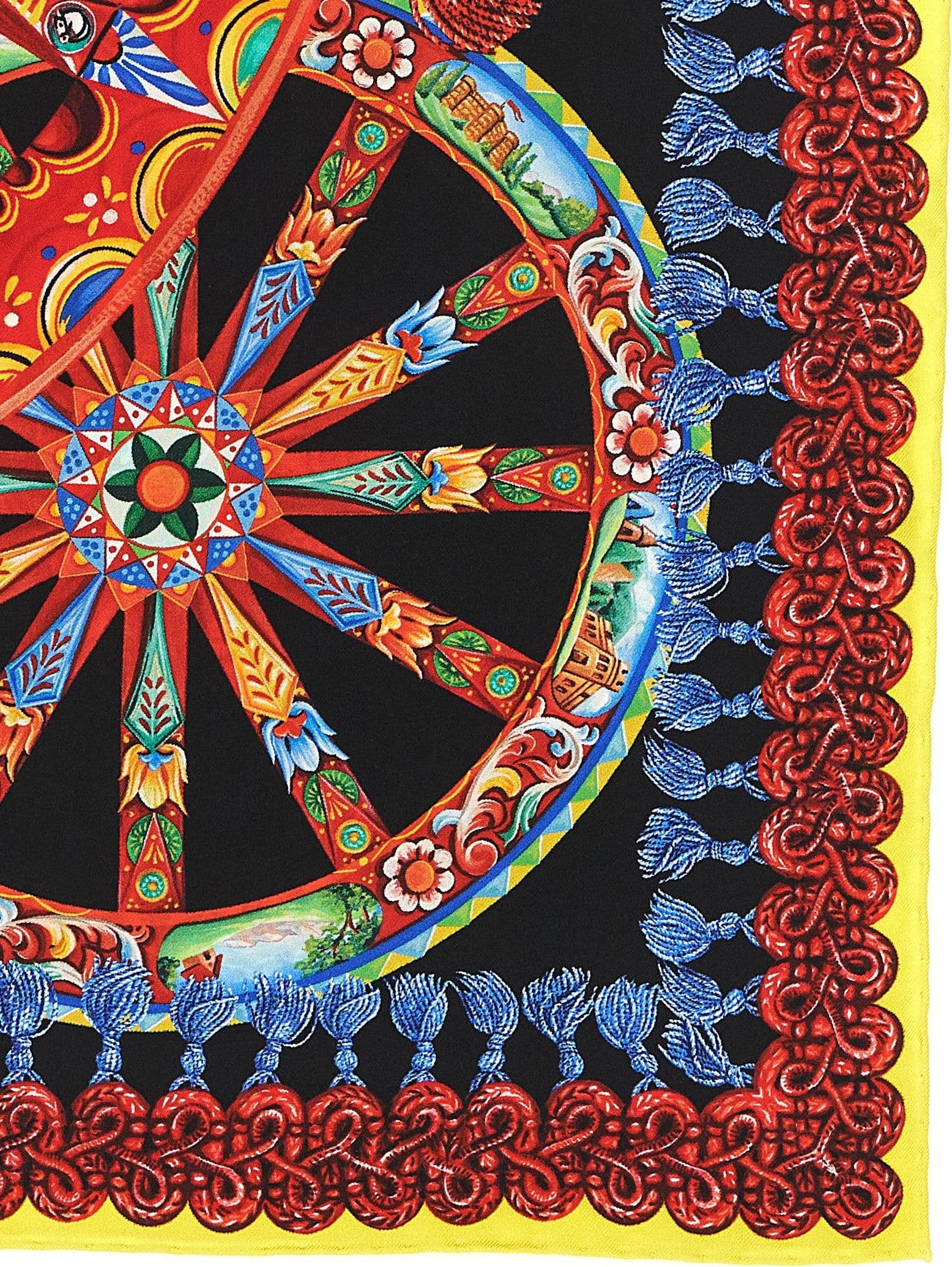 Dolce & Gabbana Multicolor Silk Scarf - 2