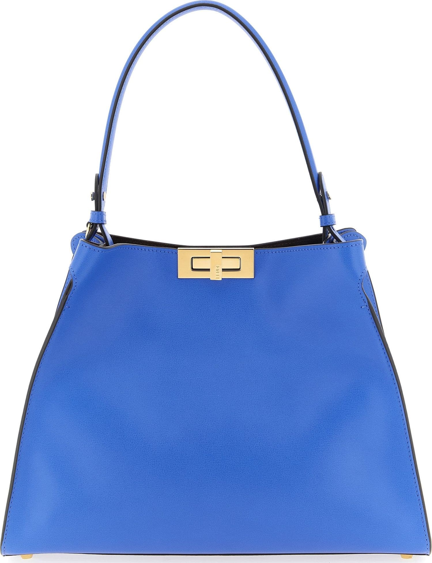 Fendi Blue Calfskin Handbag - 3