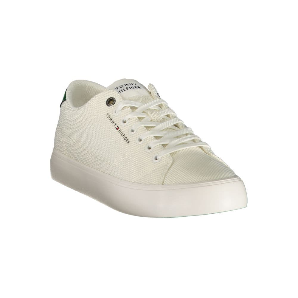 Tommy Hilfiger Bianco Polyester Men's Sneaker - 2
