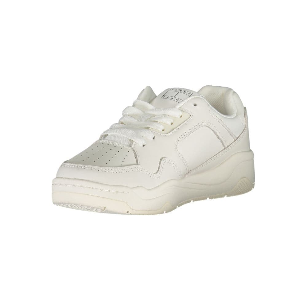 Tommy Hilfiger Bianco Poliuretano Donna Sneaker - 3