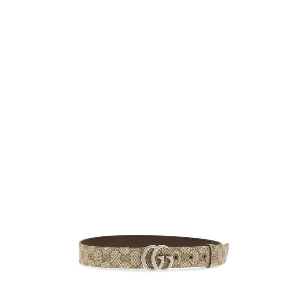 Gucci Beige Fabric Regular Belt - 2