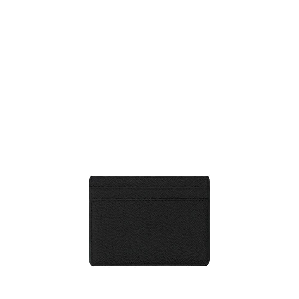 Saint Laurent Black Calf Leather Bos Taurus Wallet - 2