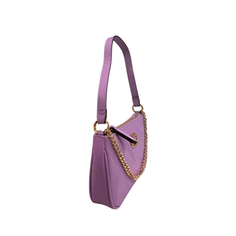 Twinset Purple PU Women Shoulder Bag - 2