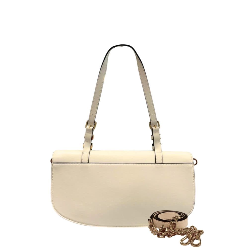 Twinset White PU Women Shoulder Bag - 3